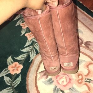 tall rust colored ugg boots!